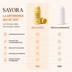 Déodorant anti tache